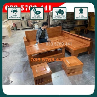 Ảnh thật sofa góc trứng gỗ sồi nga bộ bàn ghế sofa bàn sofa đẹp ghế sofa mini sofa gỗ nguyên khối sofa cao cấp sofa nỉ