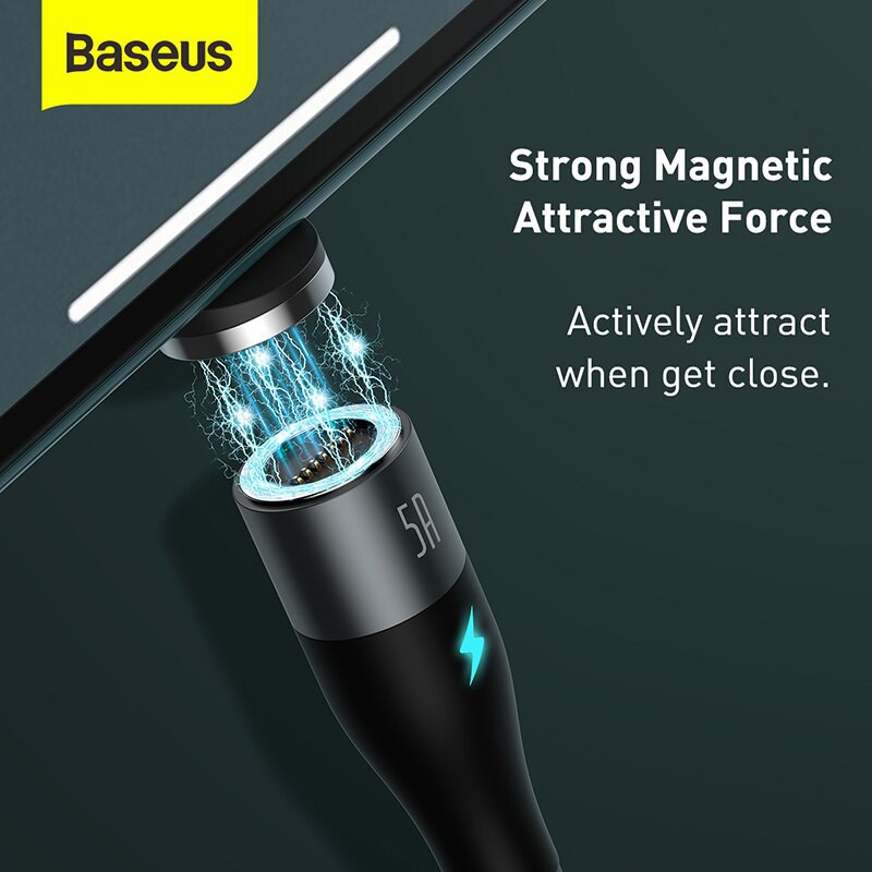 [BH 6 THÁNG] DÂY SẠC 3 ĐẦU BASEUS Zinc Magnetic LIGHTNING TYPE C MICRO USB HỖ TRỢ SẠC NHANH IPHONE SAMSUNG XIAOMI OPPO