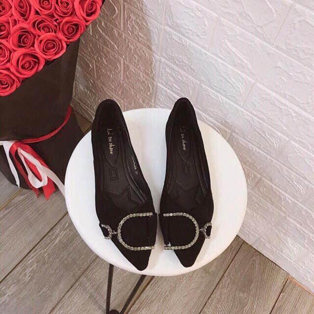 Free Ship Giày búp bê đế bệt móc khóa cực xinh