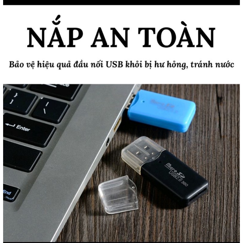 Đầu  Đọc Thẻ Nhớ USB  2.0 - Giá 1 cái