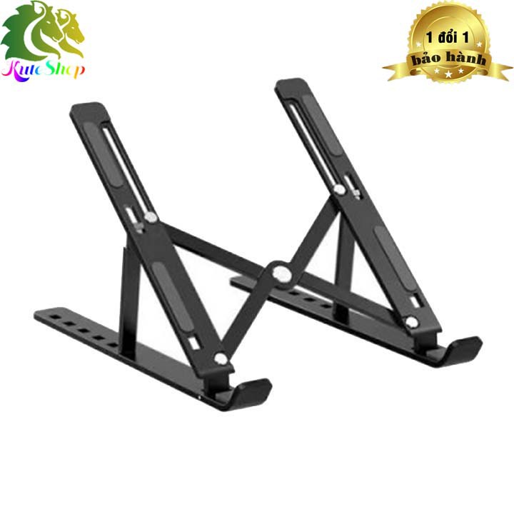 Giá đỡ laptop stand nhôm hỗ trợ tản nhiệt có thể gấp gọn chỉnh độ cao để laptop ipad macbook surface N3 D103 Vu Studio