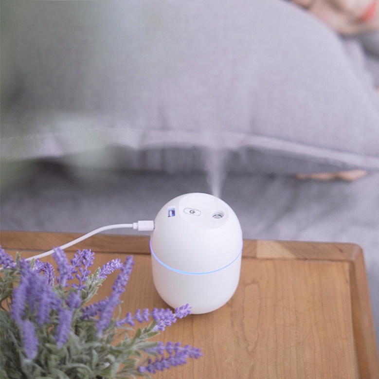 [Chính hãng] Máy Xông Tinh Dầu Mini -Máy Tạo Ẩm Phun Sương - Khuếch Tán Tinh Dầu Đuổi Muỗi