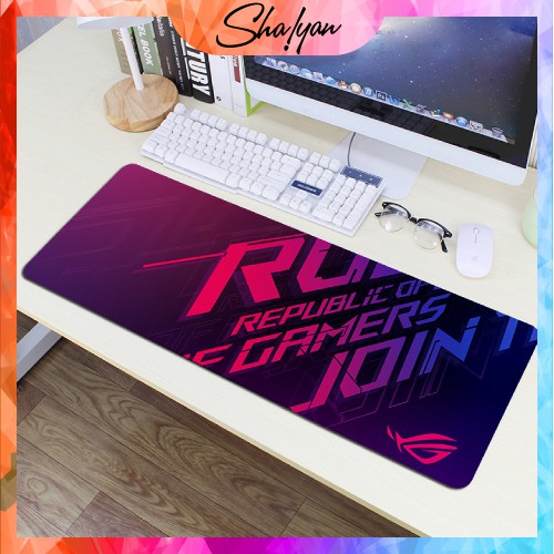 Miếng Lót Chuột Cỡ Lớn 90x40, Bàn Di Chuột Cỡ Lớn, Mouse Pad, Pad Chuột Cỡ Lớn:Liên Minh LOL, Razer, ASUS, Logitech