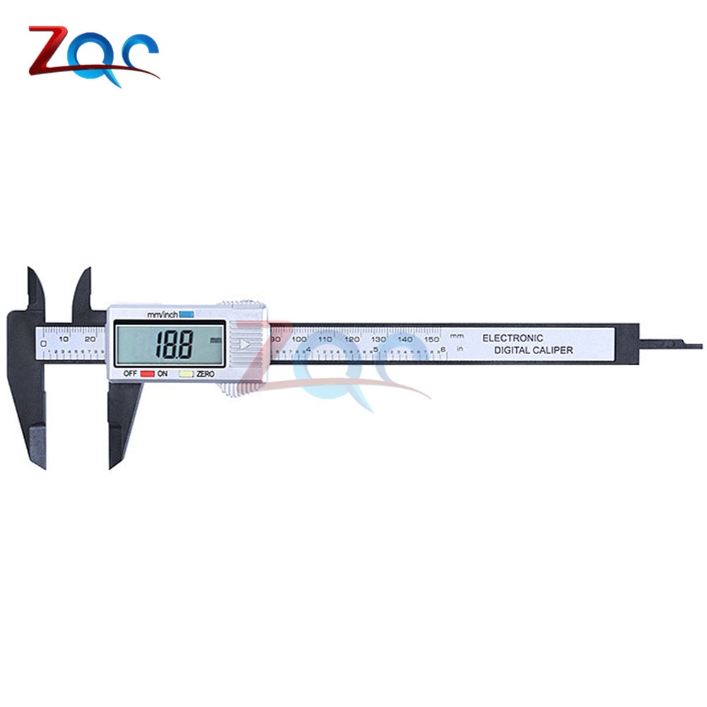 Thước cặp điện tử 150mm 6 "màn hình lcd 0-150mm