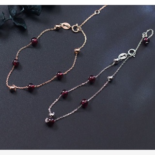 Combo 2 lắc tay bạc đính đá trẻ trung