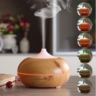 Đèn Xông Tinh Dầu Phun Sương Bí Ngô 500ml / Máy Khuếch Tán Tinh Dầu Cao Cấp