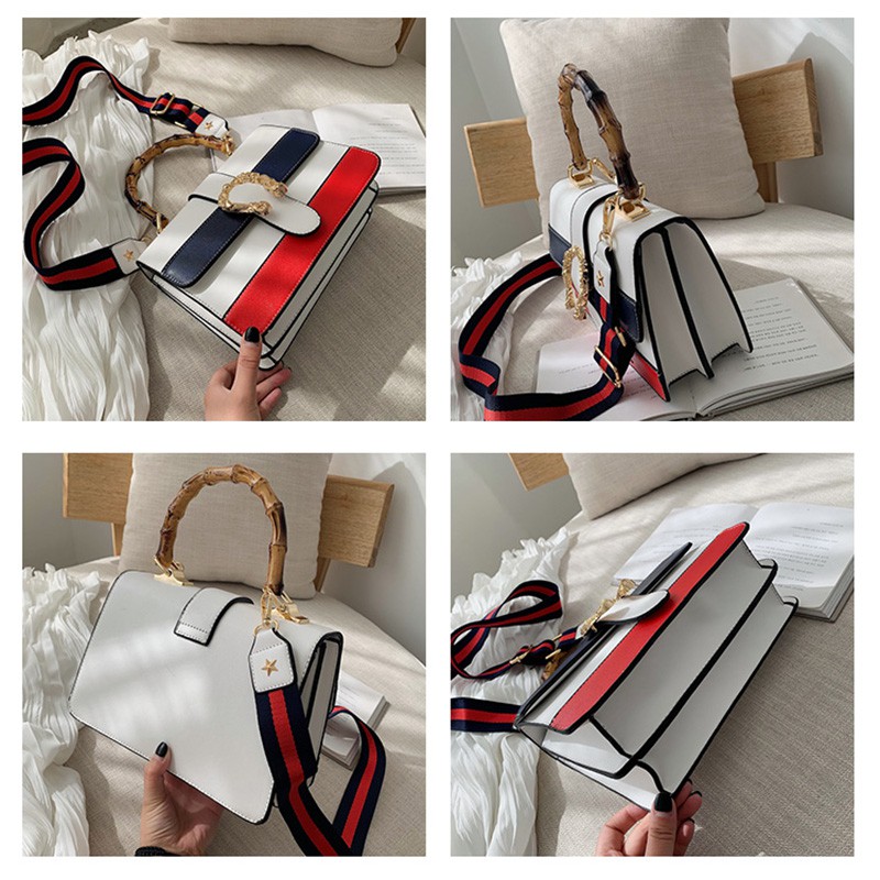 Giỏ xách nữ đeo chéo bản to hàng quảng châu cao cấp - lupine