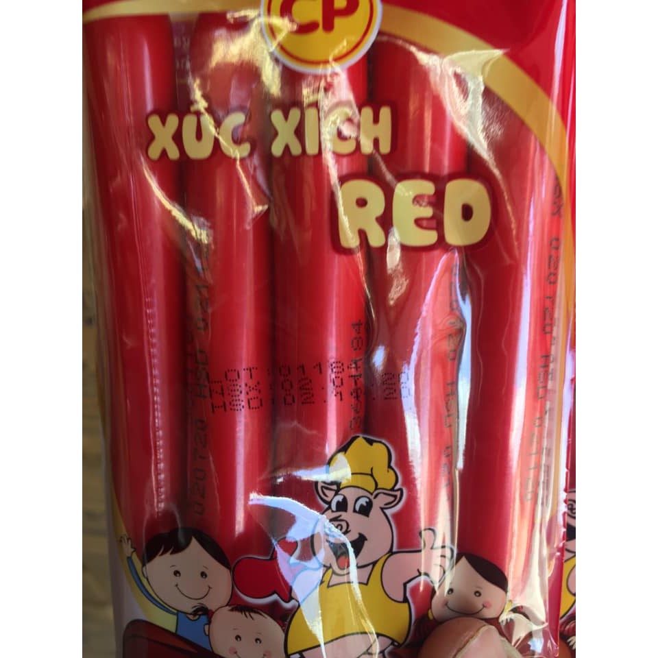 Xúc Xích Ăn Liền Red CP Tiệt Trùng Gói 100g