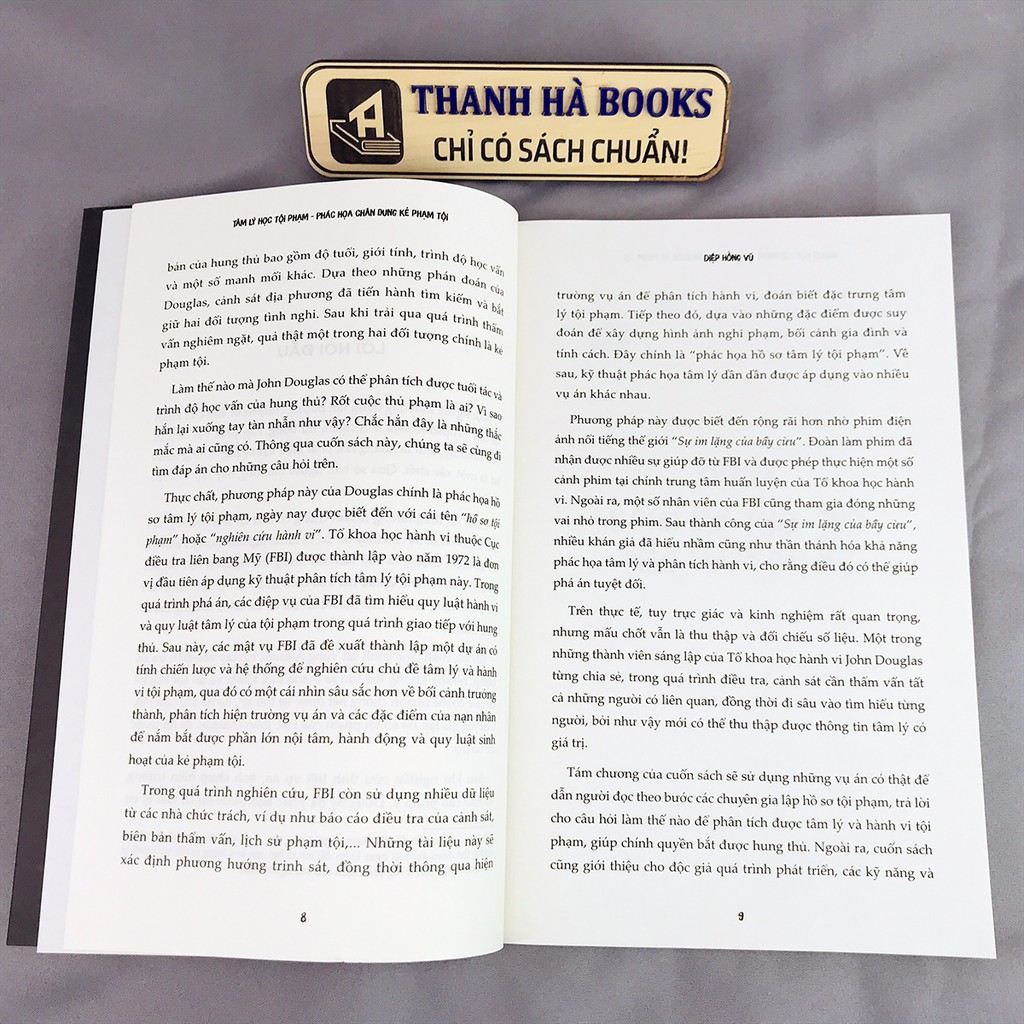 Sách - Tâm lý học tội phạm - Phác họa chân dung kẻ phạm tội (kèm bookmark)