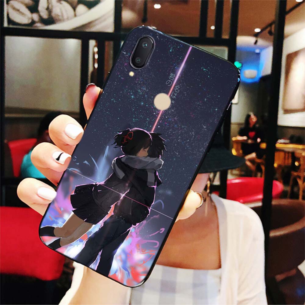 Ốp Lưng Tpu Mềm In Hình Anime Your Name Cho Redmi 6 Pro 6a 7 7a 8 8a 9 9a 9c