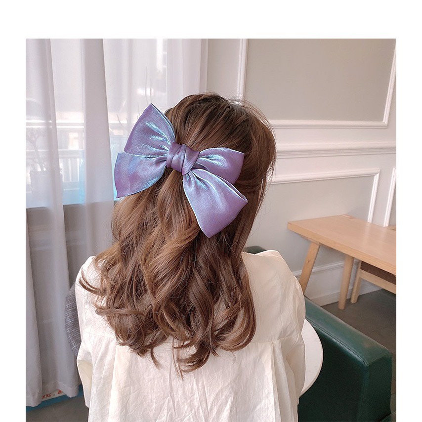 Kẹp tóc Comavi nơ hồ điệp nhiều màu siêu sang chảnh KT33