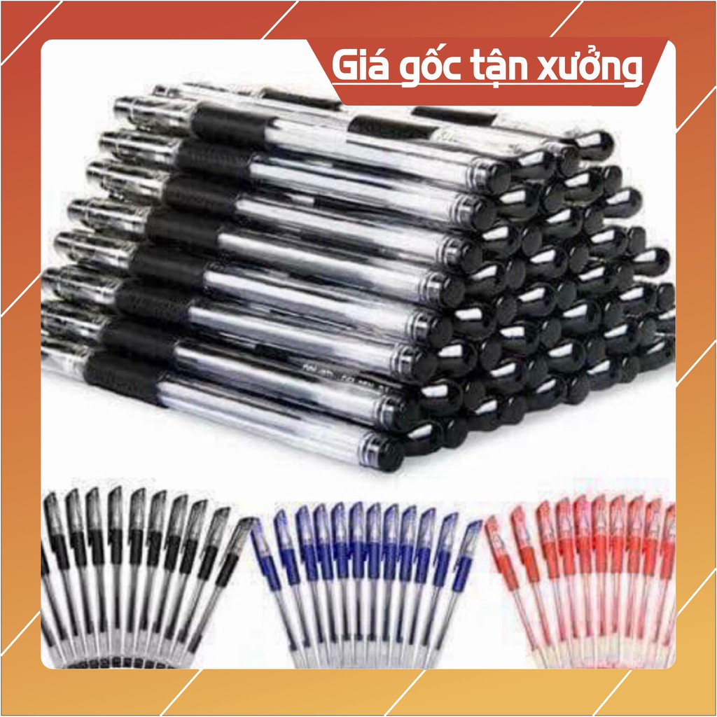 [ sale mùa hè] Sẵn hàng sét 100 bút bi nước văn phòng .