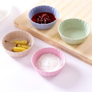 Chén đựng nước chấm hình tròn bằng lúa mạch sáng tạo