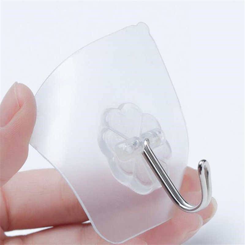 Móc nhựa dán tường cửa liền mạch chắc chắn tự dính