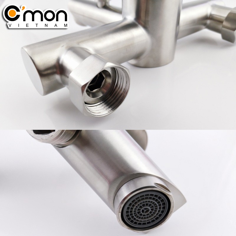 Củ sen tắm nóng lạnh inox 304 cao cấp C'MON MB-02