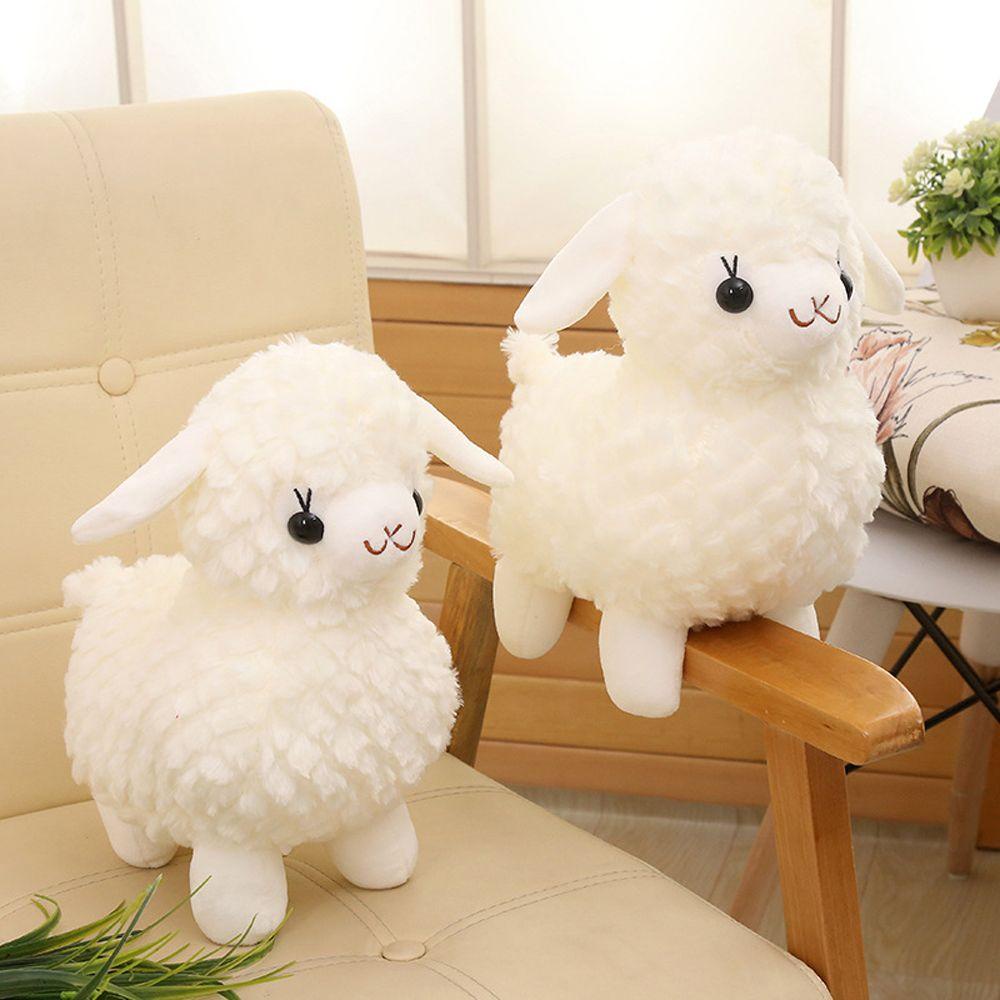 Lạc Đà Alpaca Nhồi Bông Mềm Mại Trang Trí Nhà Cửa