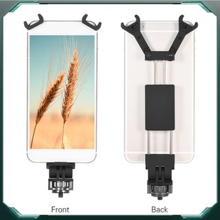 Foldable Smartphone Clip Holder Adjustable Clamp Bracket with 1/4inch Screw