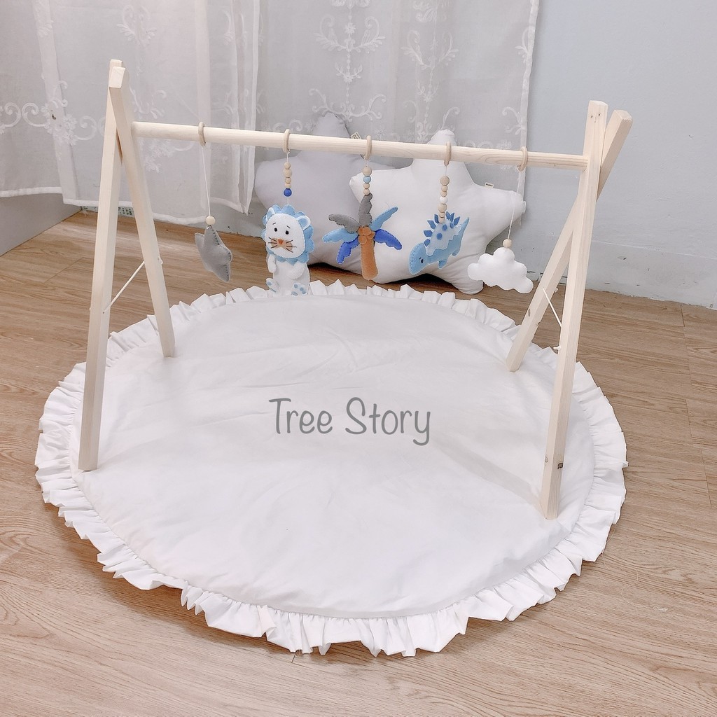 Kệ đồ chơi chữ A cho bé