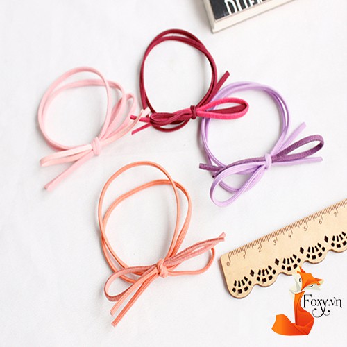 11 Dây cột tóc Handmade cao cấp phong cách Hàn Quốc Foxy BT0035-KM