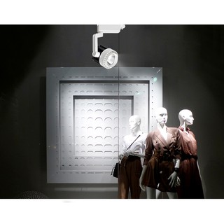 Đèn led rọi ray COB vỏ đen 30W - MD66