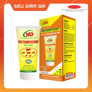 [Giá rẻ] Kem Bôi Đặc Trị Nấm Trên Gia Súc Và Gia Cầm Ketomycine [1x 250g]