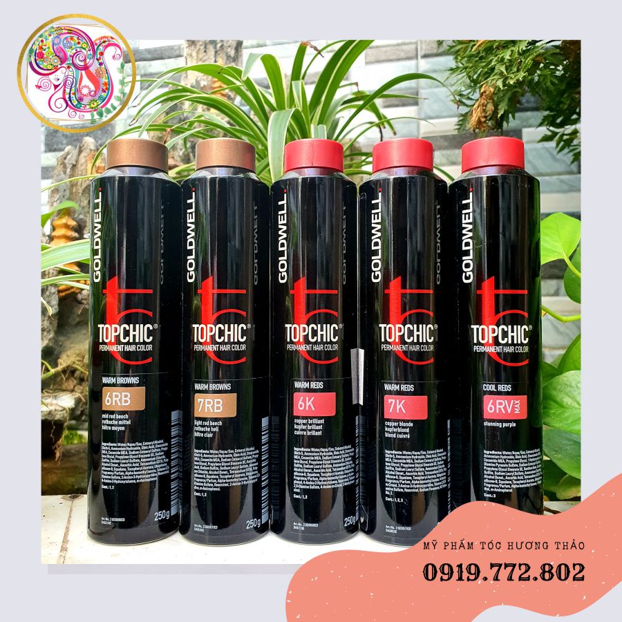 Màu nhuộm Goldwell TOPCHIC thời trang 250ml