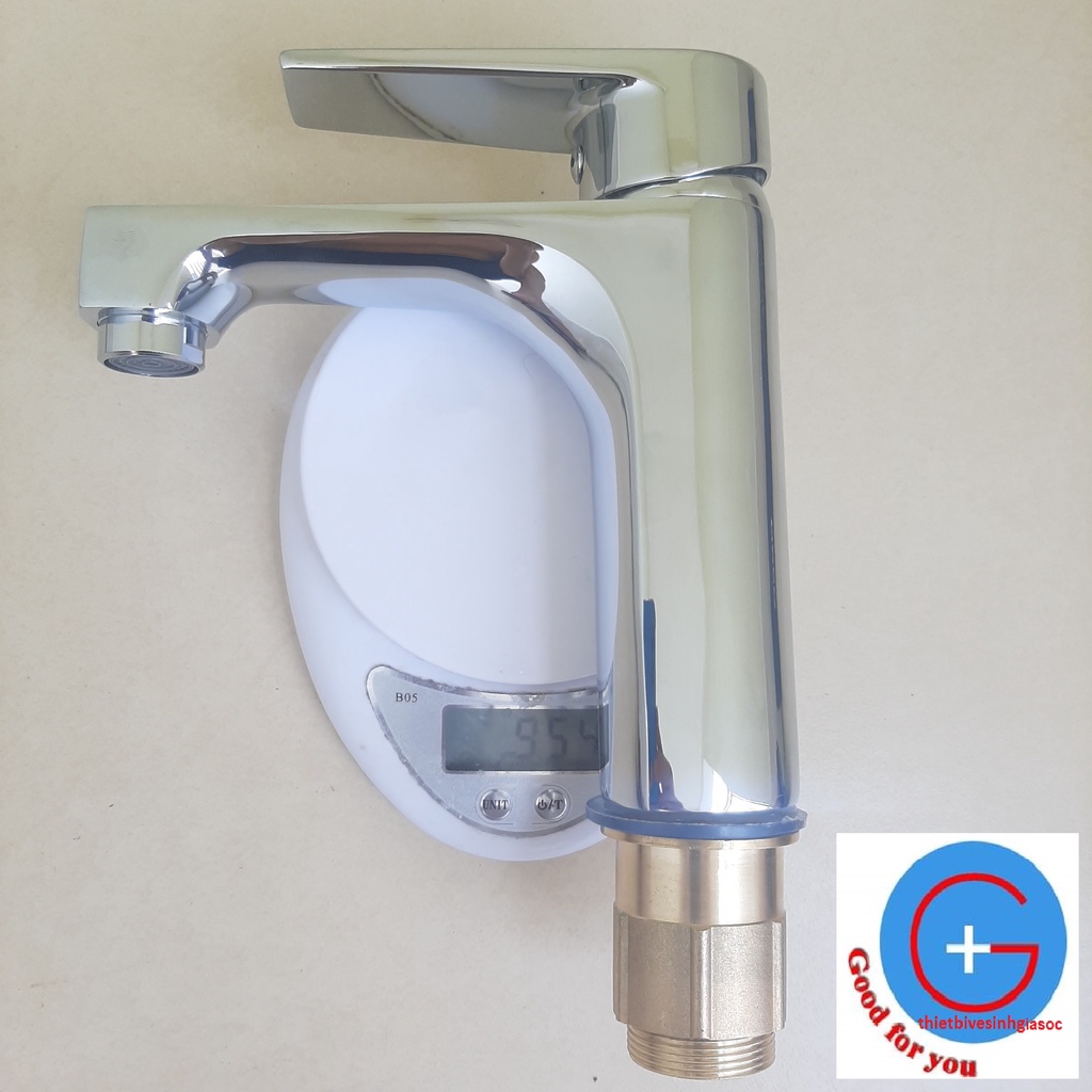Vòi rửa mặt Linax | vòi lavabo nóng lạnh inax cao cấp - hàng QUẢNG ĐÔNG xịn  - tặng đôi dây cấp inox