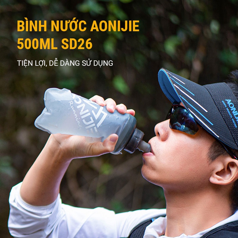 Bình nước dẻo Aonijie Soft Flask SD26 (500ml)