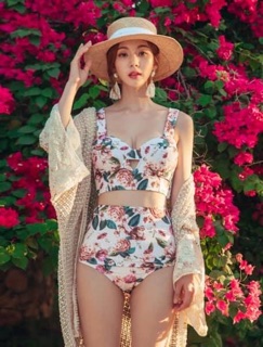 Bộ bơi hoạ tiết hoa