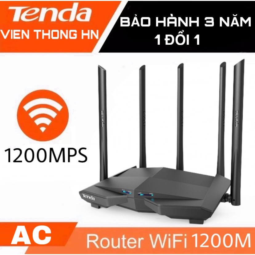 Bộ phát wifi tenda xuyên tường AC5 V3 AC7 AC10 AC11 AC23 - modem wifi kích sóng router nối sóng khuếch đại - vienthonghn