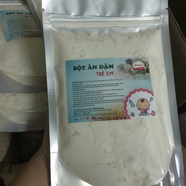Bột Ăn Dặm Mịn Cầu Bình An 1kg