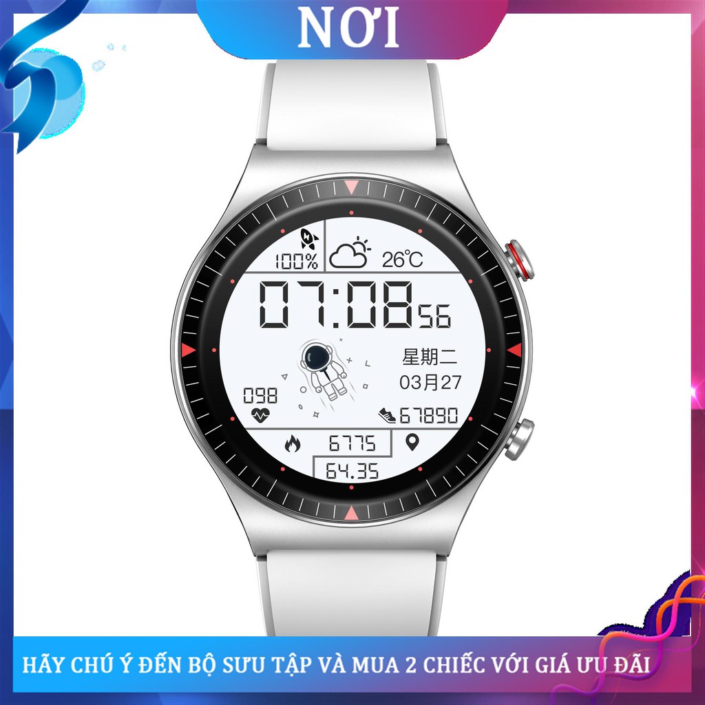 ☢☸⊙Đồng hồ thông minh T7 mới Bluetooth gọi nhạc bộ nhớ cục bộ 4G ghi âm một phím vòng đeo tay trợ lý giọng nói thông min