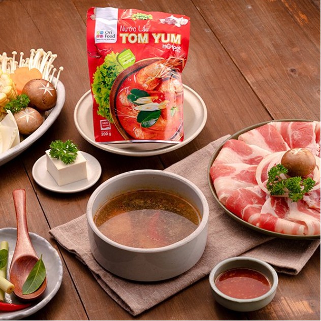 Nước lẩu Hotpot Story vị TomYum túi 200G