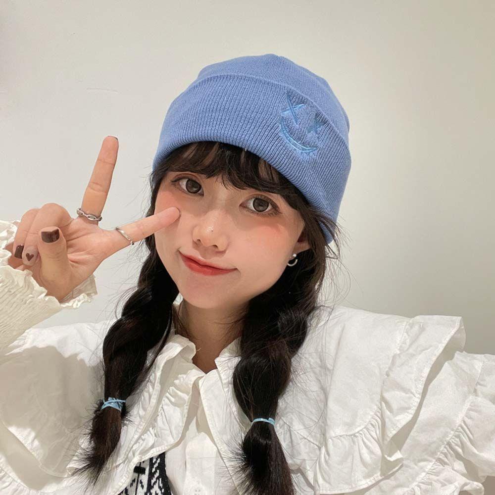Mũ Dệt Kim Màu Sắc Đơn Giản Phong Cách Hip Hop Hàn Quốc Cá Tính Cho Nam