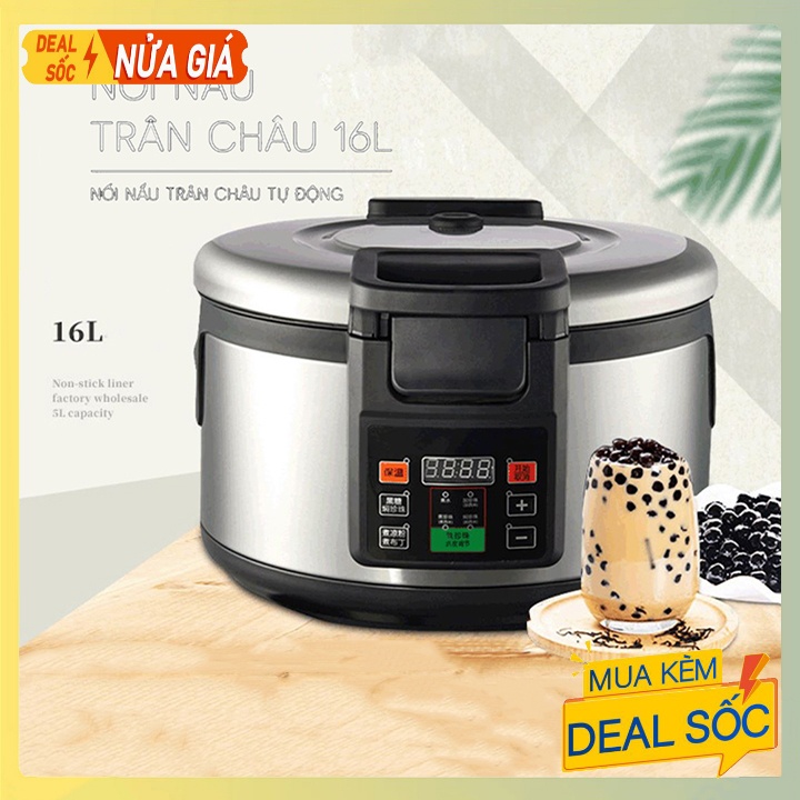 Nồi nấu trân châu Aonuosi Dung tích 16L tự động Hàng nhập khẩu cao cấp chính hãng