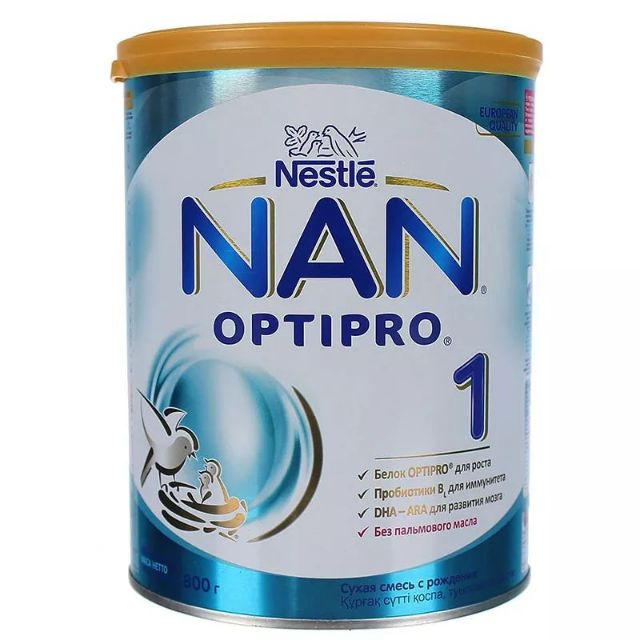 Sữa bột Nan Nga Optipro số 1 800g _Duchuymilk