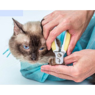 Túi Lưới Cho Mèo Dùng Khi Tắm/ Cắt Móng