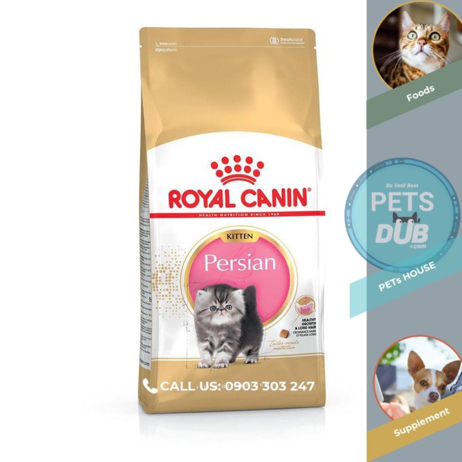 Thức ăn cho mèo con Ba Tư ROYAL CANIN PERSIAN KITTEN  (bao 400g) (PETs dub)