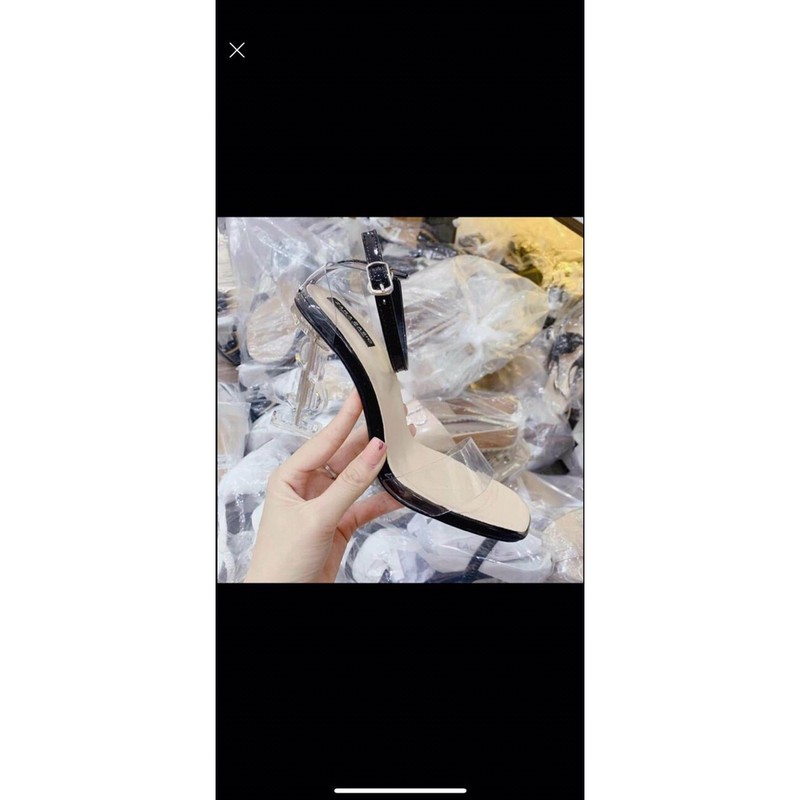 Sandal kẹp xỏ ngón nữ đế bệt quai chéo phong cách thời trang đủ màu sắc