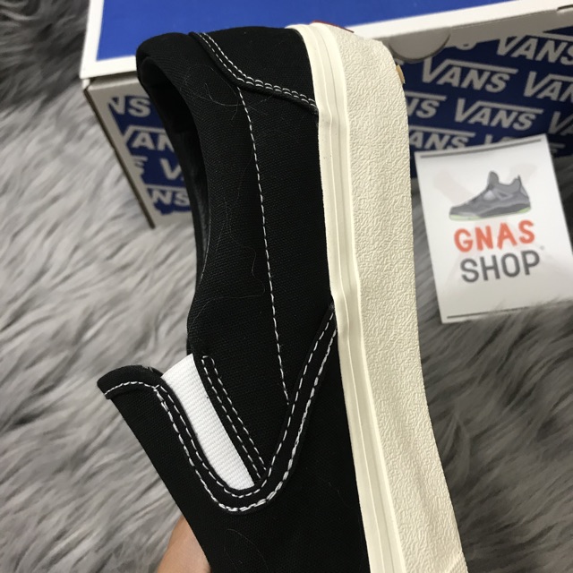 Giày lười đen [Chuẩn vault 1:1] Giày đi học lười vải đen nam nữ | BigBuy360 - bigbuy360.vn