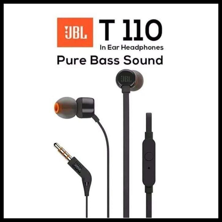 Tai Nghe Nhét Tai Jbl T110 Cho Ios Android Original Ea040