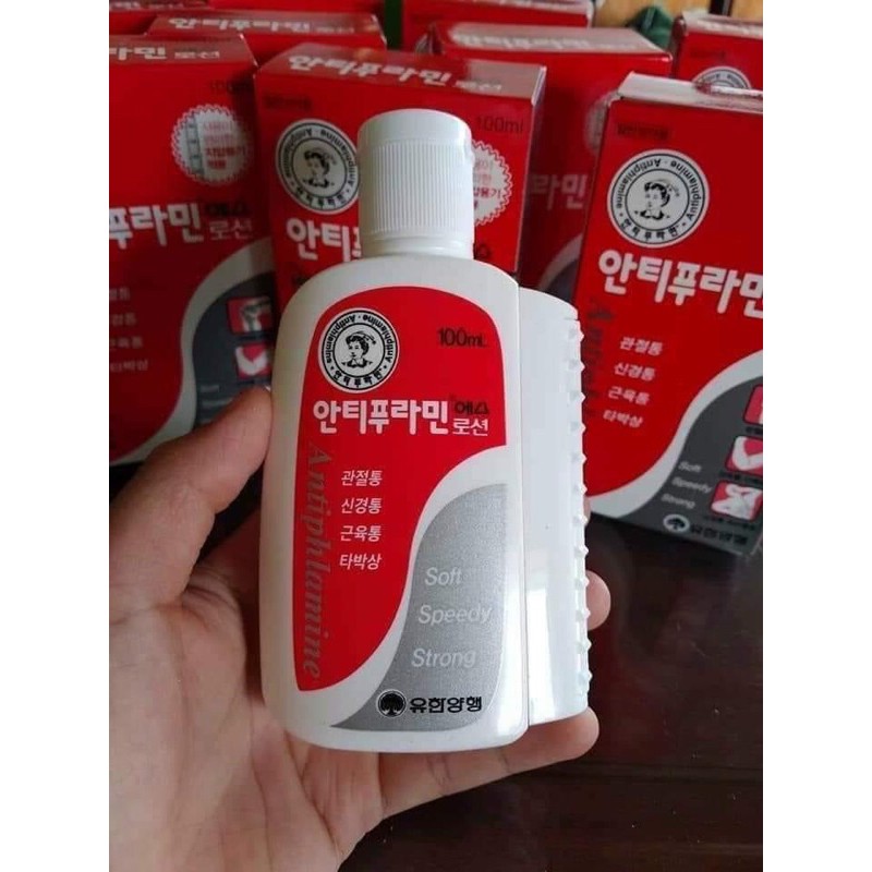 Dầu nóng xoa bóp Antiphlamine CHÍNH HÃNG 100ml