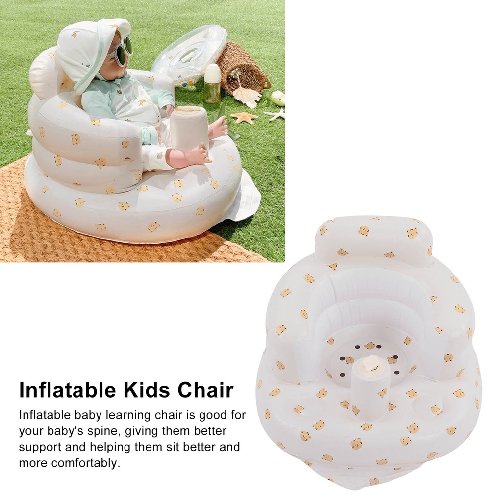 Ghế ngồi bơm hơi PVC cho bé Bằng PVC Mềm Hình Động Vật Hoạt Hình Cho Trẻ Em