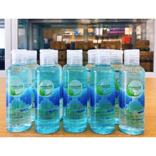 Dung dịch rửa tay khô Caroline 50ml (dạng Gel)