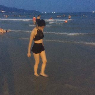 Bikini cup lưới phối váy ảnh ng mặc page 2