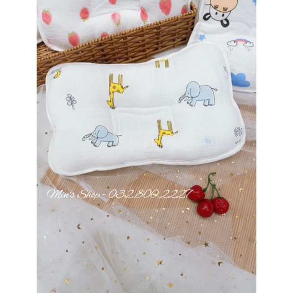 Gối Xô Siêu Mềm Kiluta Cho Bé Sơ Sinh