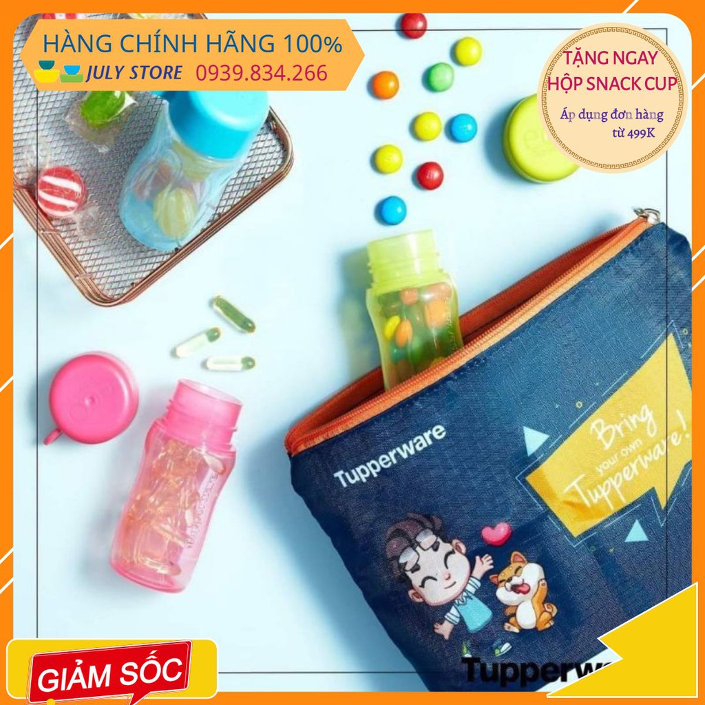 Bình nước Tupperware FreeshipEco 90ml Màu Ngẫu Nhiên