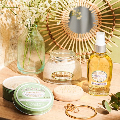 Tinh Dầu Hạnh Nhân Chống Rạn - Nâng Cơ - Dưỡng Ẩm - Loccitane Almond Supple Skin Oil 100ml