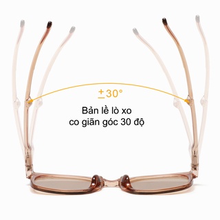 Kính râm phân cực nữ gấp gọn 15913 [ tặng kèm hộp + thẻ thử phân cực ]