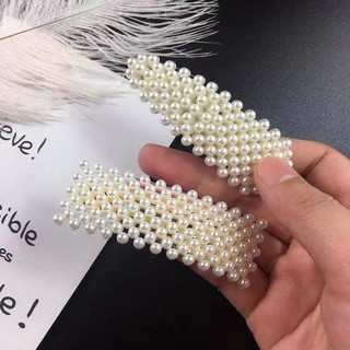 Kẹp Tóc Đính Ngọc Trai Kiểu Hàn